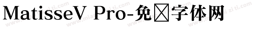 MatisseV Pro字体转换